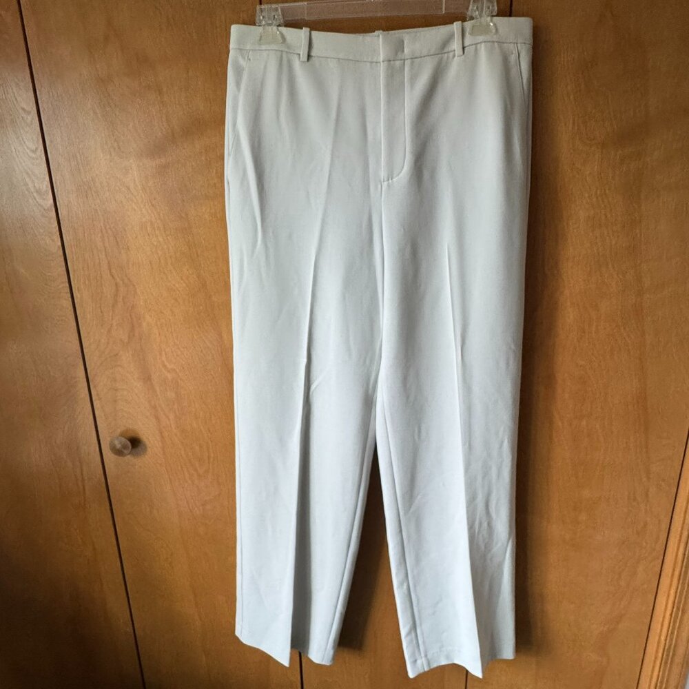 Soft Sculpture High-Rise Straight-Leg Trouser